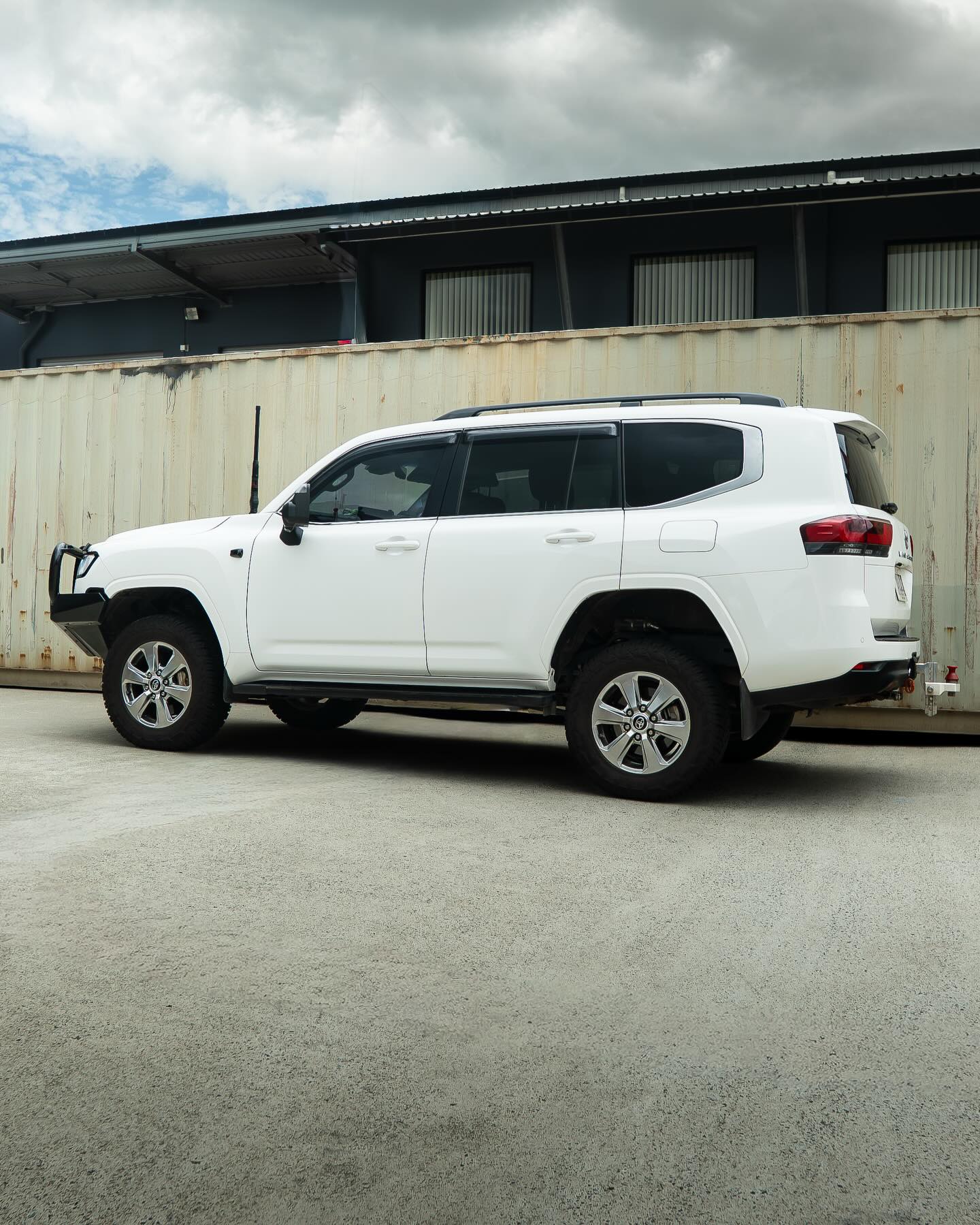 4WD fitted with paint protection film at a Protect Wraps studio