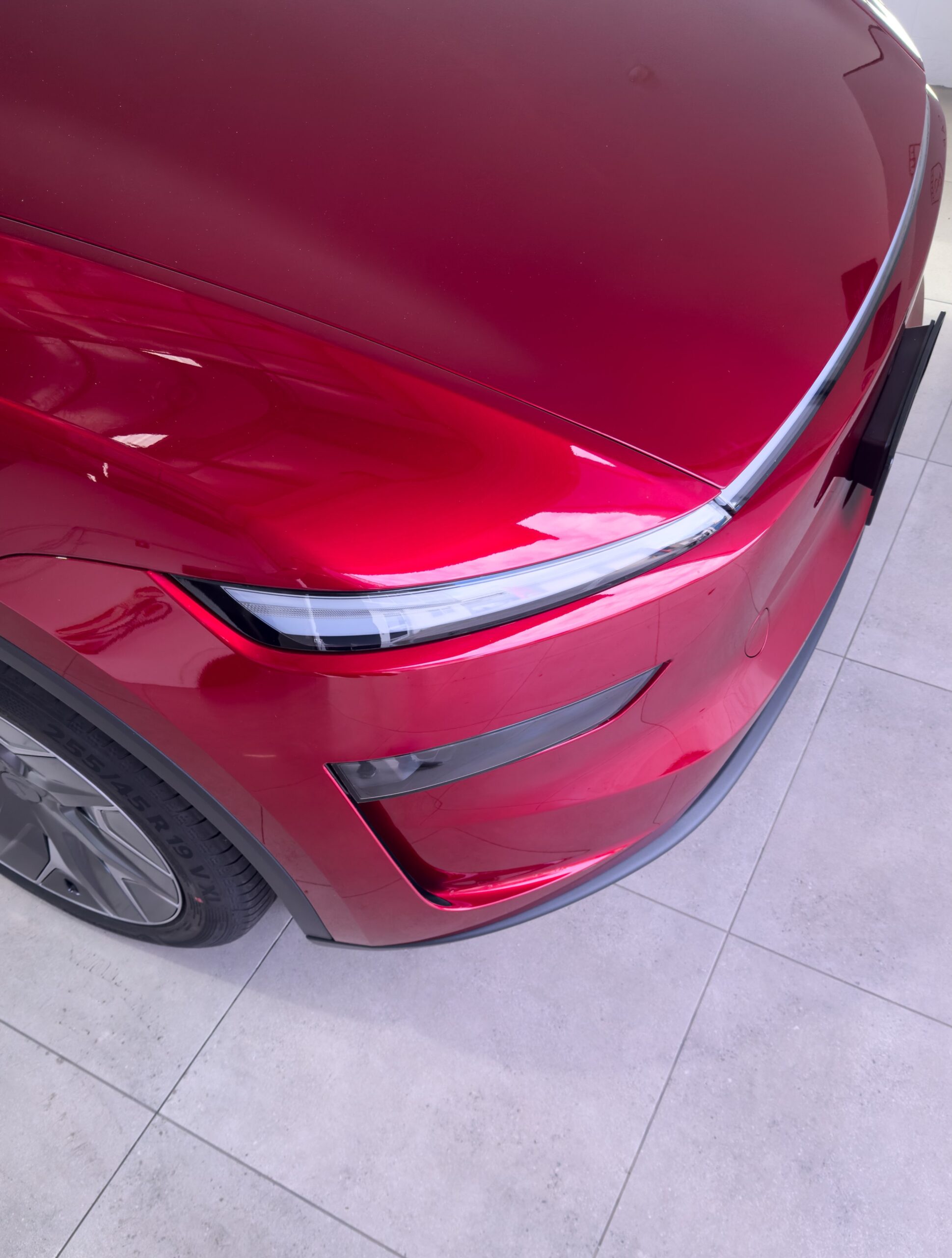 Ceramic coating work at a Protect Wraps studio