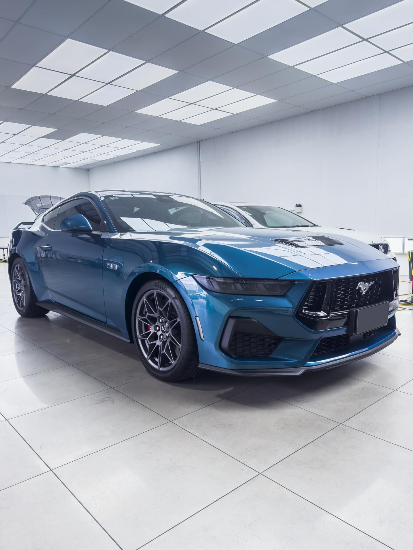 Car film paint protection fitted to a vehicle at a Protect Wraps studio